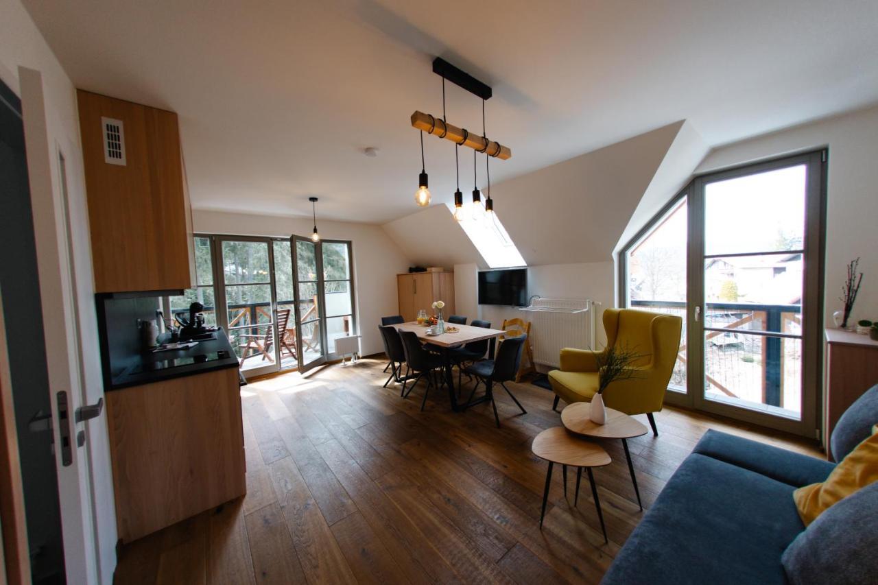 Luxusni Horsky Apartman V Centru Harrachova Bagian luar foto